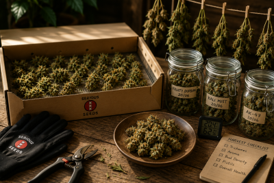 How to Harvest Cannabis: Complete Guide to Timing, Drying, and Curing